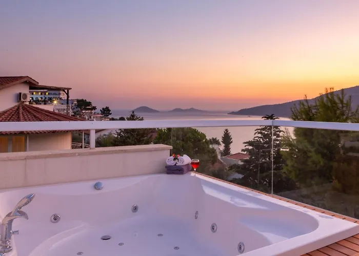 Villa Kalamar Bay Luxury - Private Pool -2 Minutes To The Kalkan