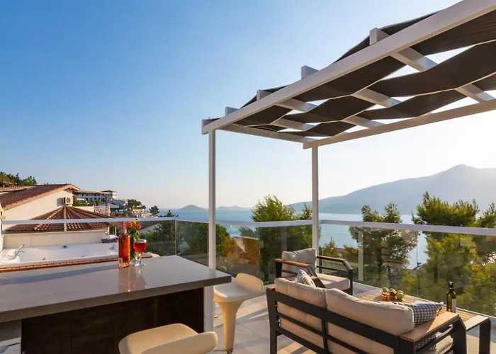 Kalamar Bay Luxury - Private Pool -2 Minutes To The Villa Kalkan
