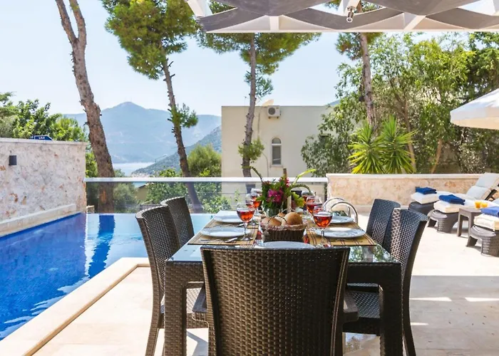 Kalamar Bay Luxury - Private Pool -2 Minutes To The * Kalkan